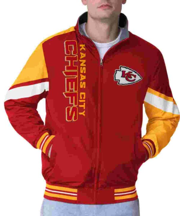 Kansas City Chiefs Strong Arm Red Full-Zip Jacket
