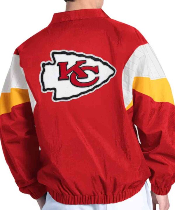 Kansas City Chiefs Yard Line Red Full-Zip Jacket