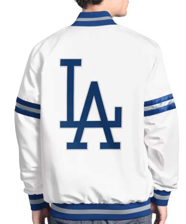 LA Dodgers Scout Varsity Satin Jacket