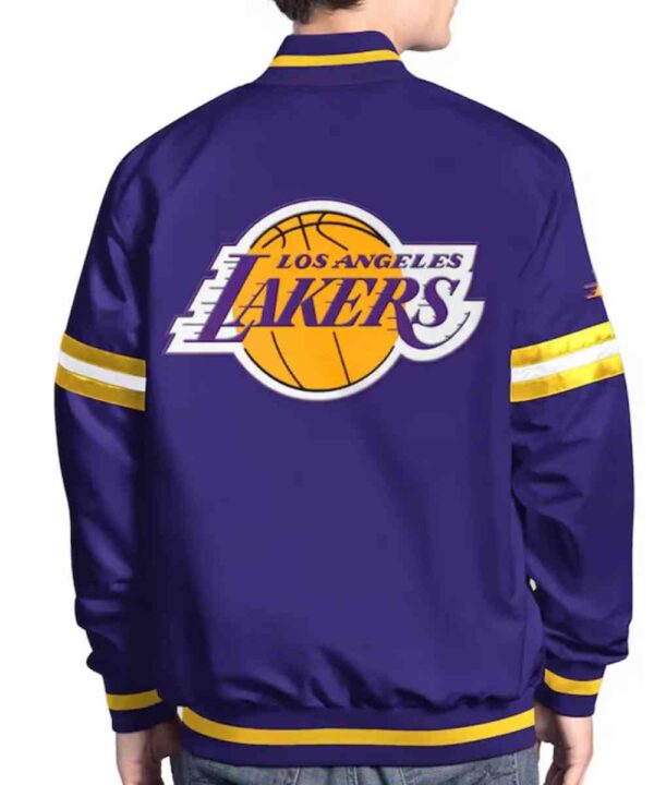 LA Lakers Scout Varsity Satin Jacket