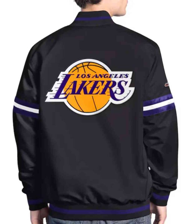 LA Lakers Scout Varsity Satin Jacket