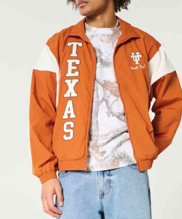 Longhorns University of Texas Windbreaker Jacket