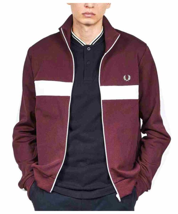 Omar Sy Lupin Maroon Jacket