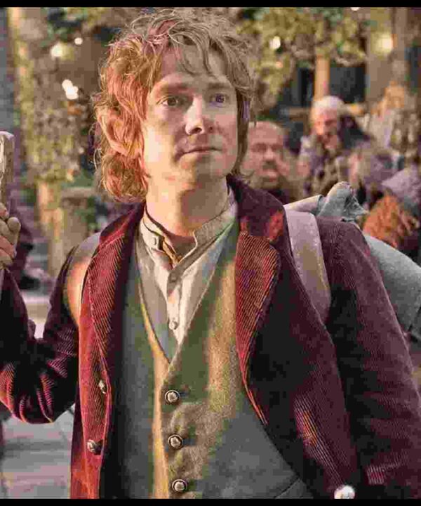 The Hobbit Martin Freeman Corduroy Coat
