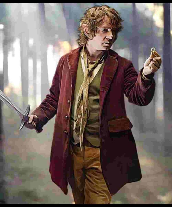 The Hobbit Martin Freeman Corduroy Coat