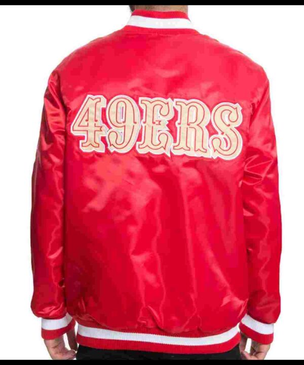 San Francisco 49ers 80s Satin Jacket