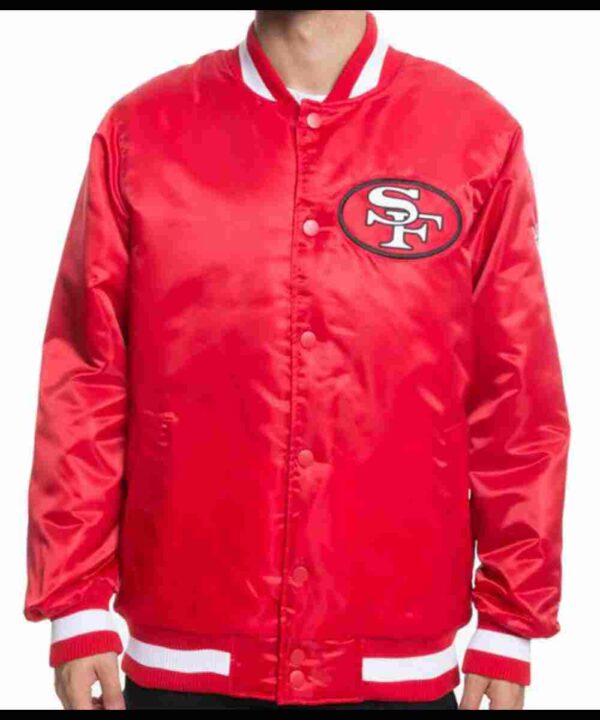 San Francisco 49ers 80s Satin Jacket