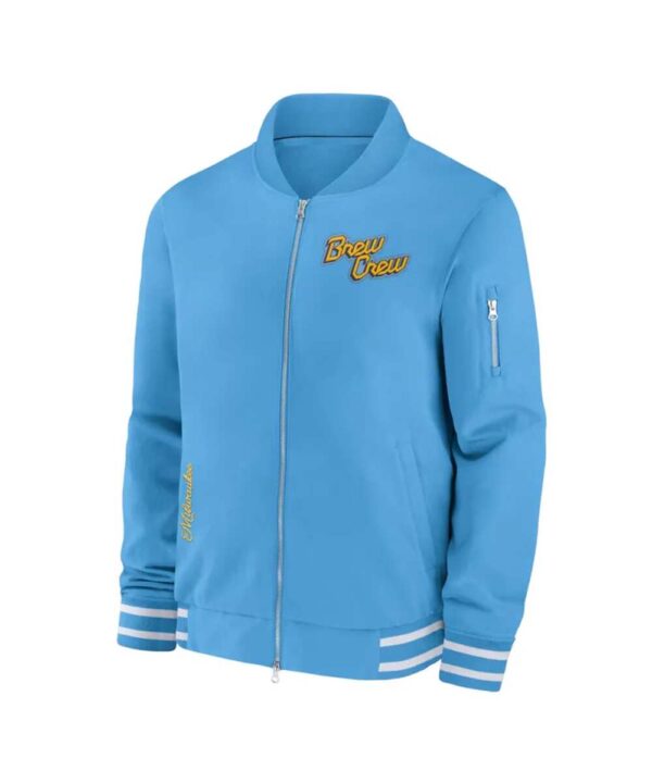 Milwaukee Brewers City Connect Game Time Blue Jacket