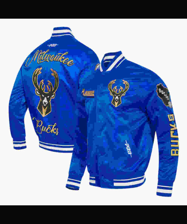 2024/25 Milwaukee Bucks City Edition Chenille Jacket