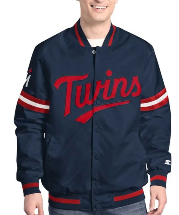 Minnesota Twins Scout Varsity Satin Jacket