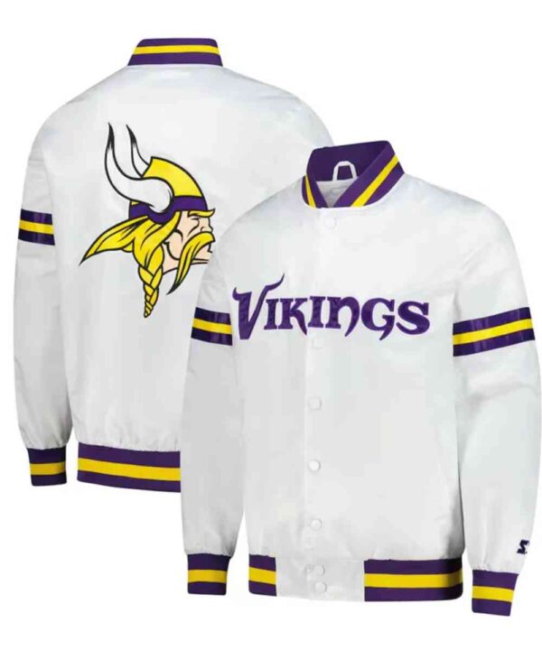 Minnesota Vikings Scout Varsity Satin Jacket
