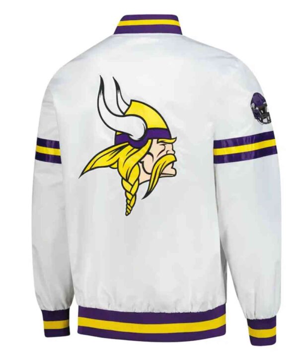 Minnesota Vikings Scout Varsity Satin Jacket