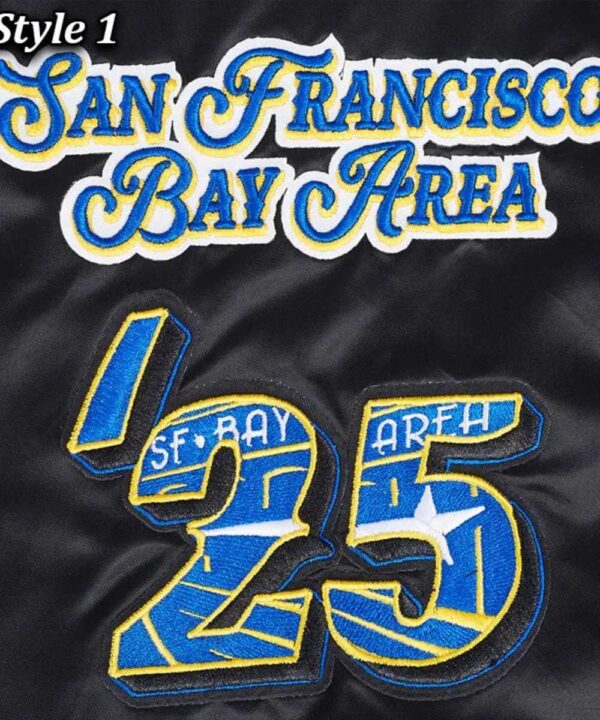 NBA All Star 2025 Classic Rib Satin Jacket