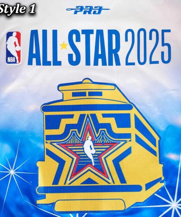 NBA All Star 2025 Classic Rib Satin Jacket