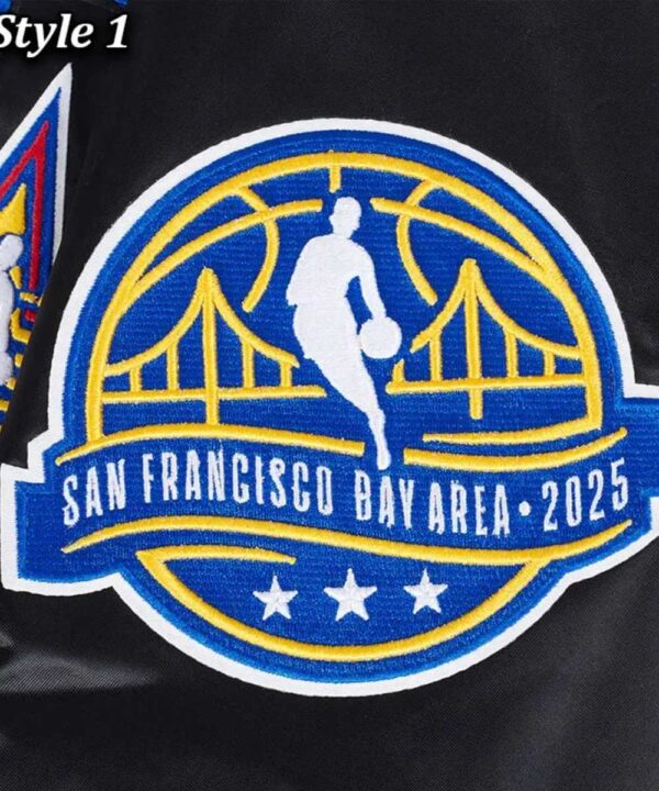 NBA All Star 2025 Classic Rib Satin Jacket