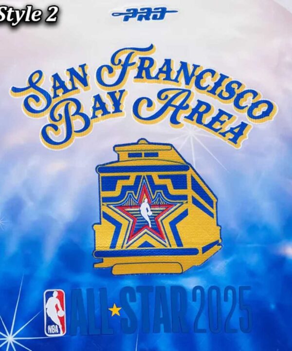 NBA All Star 2025 Classic Rib Satin Jacket