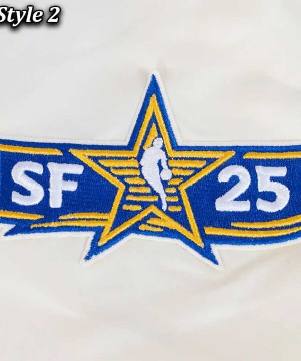 NBA All Star 2025 Classic Rib Satin Jacket