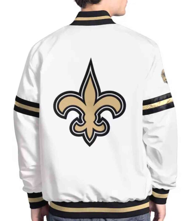 New Orleans Saints Scout Varsity Satin Jacket