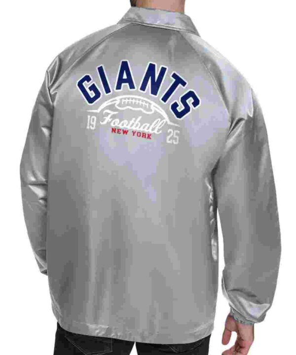 NY Giants Retro Logo Coaches Jacket