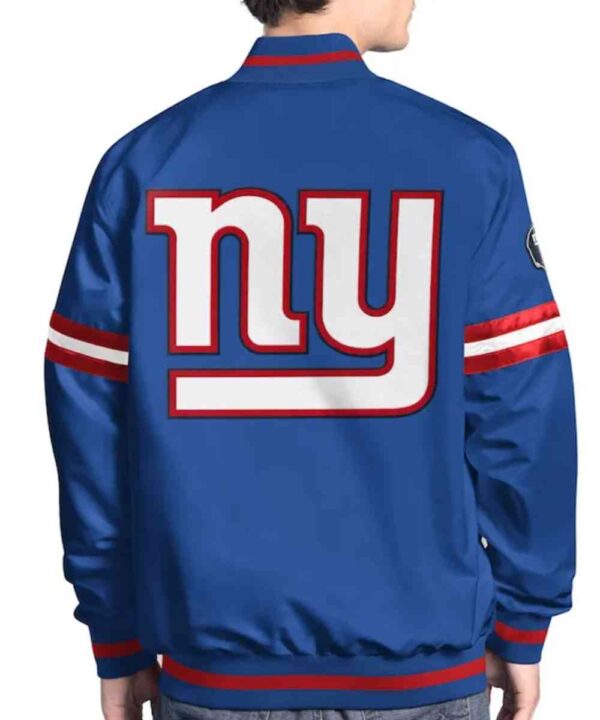 New York Giants Scout Varsity Satin Jacket