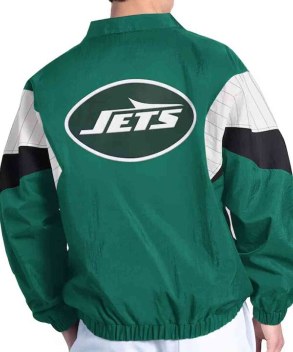 NY Jets Yard Line Green Full-Zip Jacket