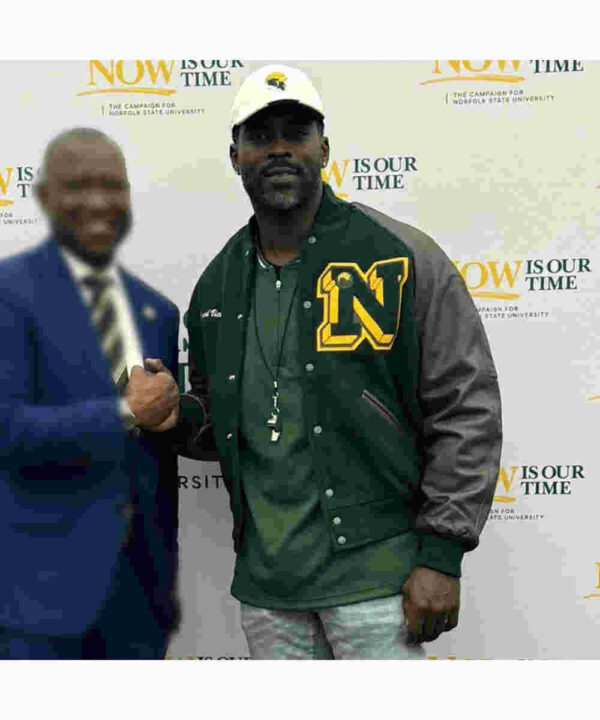 Coach Michael Vick Norfolk State Spartans Varsity Jacket