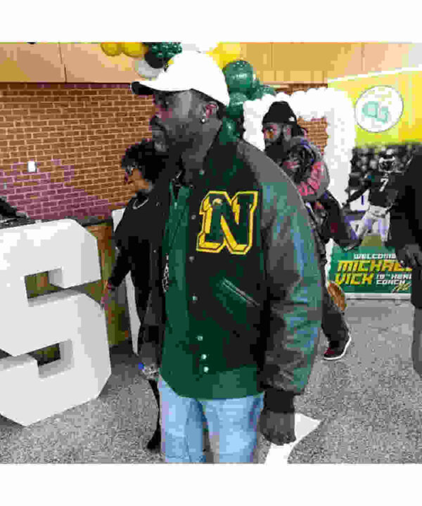 Coach Michael Vick Norfolk State Spartans Varsity Jacket