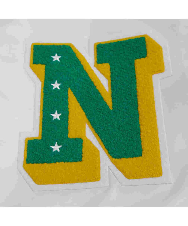 Norfolk State University Classic Rib Satin Jacket