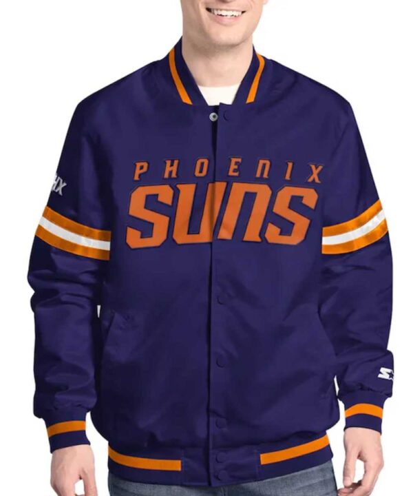 Phoenix Suns Scout Varsity Satin Jacket