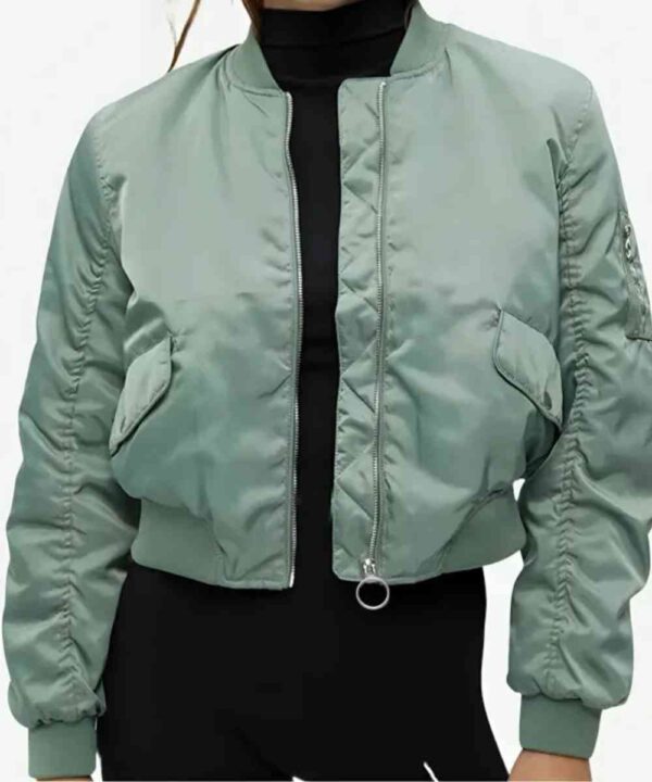 Emma Myers A Good Girl’s Guide to Murder Bomber Jacket