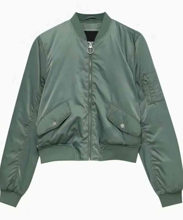Emma Myers A Good Girl’s Guide to Murder Bomber Jacket