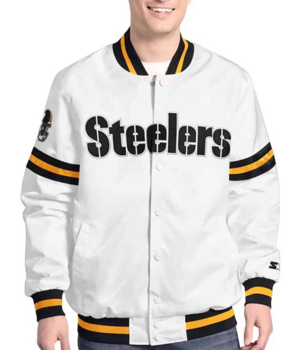 Pittsburgh Steelers Scout Varsity Satin Jacket