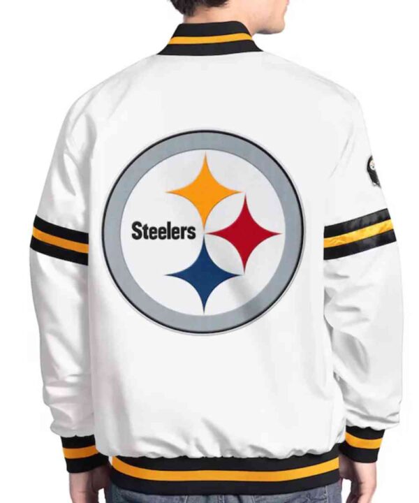Pittsburgh Steelers Scout Varsity Satin Jacket