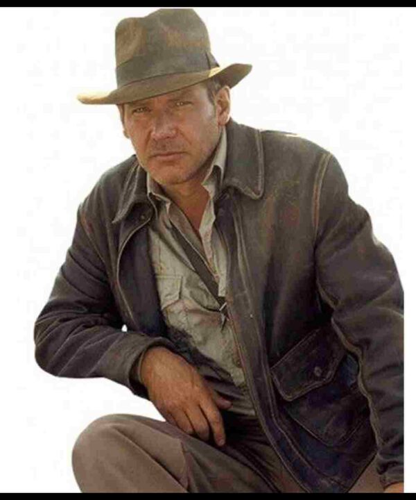 Indiana Jones Harrison Ford Leather Jacket