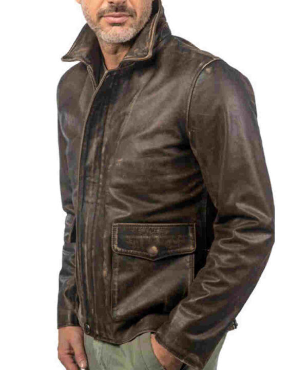 Indiana Jones Harrison Ford Leather Jacket