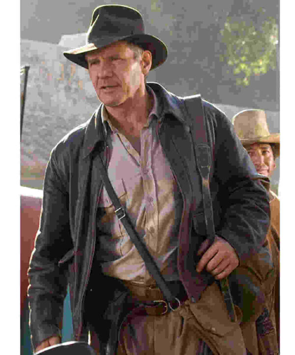 Indiana Jones Harrison Ford Leather Jacket