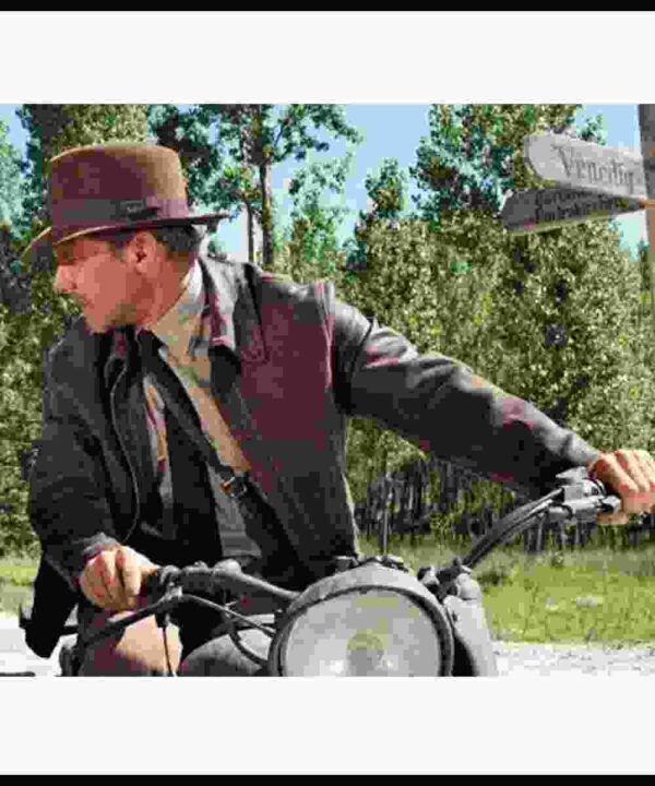 Indiana Jones Harrison Ford Leather Jacket