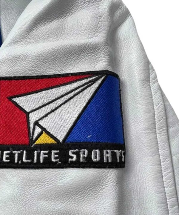 Royal/White Jet Life Varsity Jacket