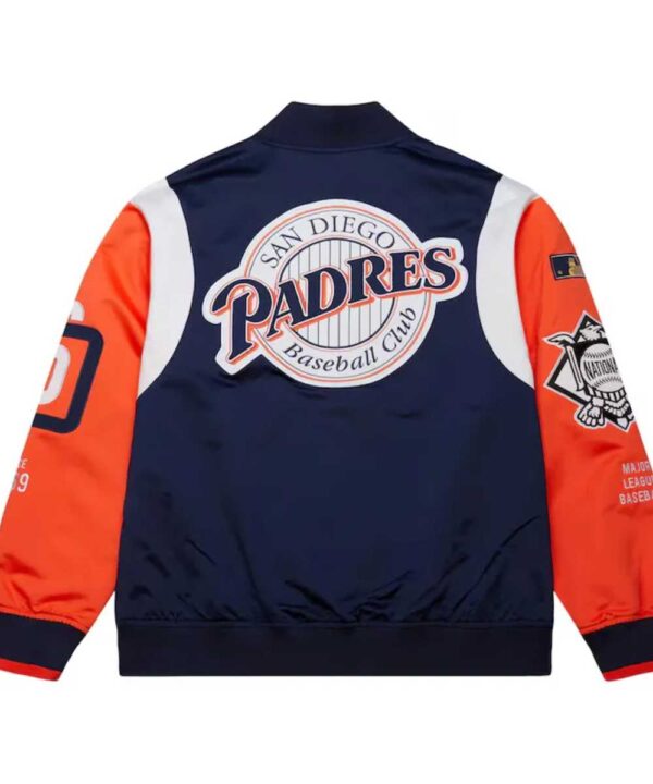 San Diego Padres Cooperstown Team Origins Satin Jacket