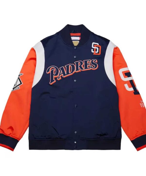 San Diego Padres Cooperstown Team Origins Satin Jacket