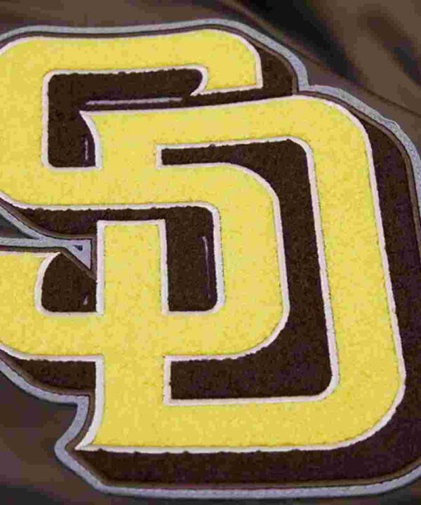 San Diego Padres Mashup Classic Rib Satin Jacket - Image 3