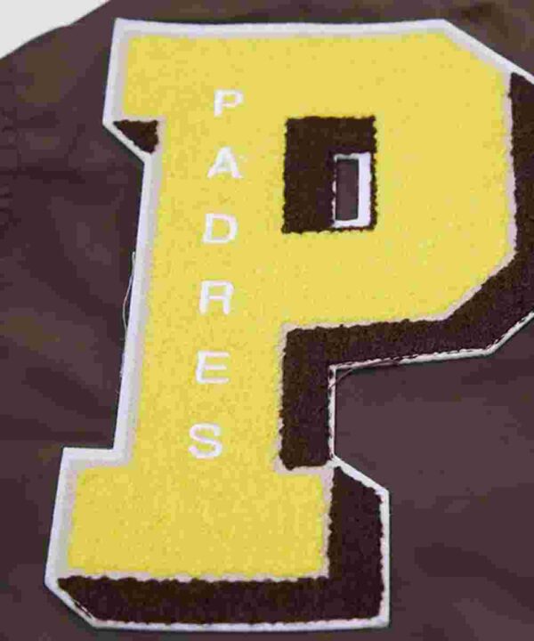 San Diego Padres Mashup Classic Rib Satin Jacket - Image 4