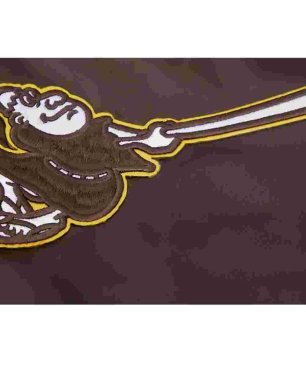 San Diego Padres Mashup Classic Rib Satin Jacket