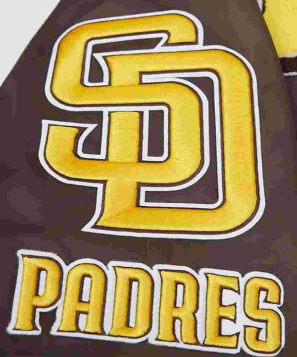San Diego Padres Mashup Classic Rib Satin Jacket
