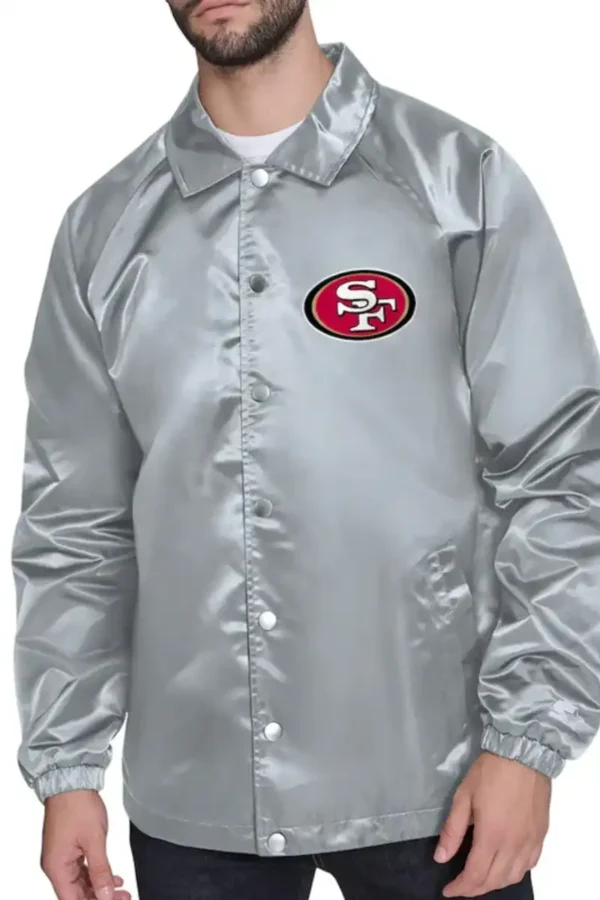 San Francisco 49ers Coaches Windbreaker Jacket