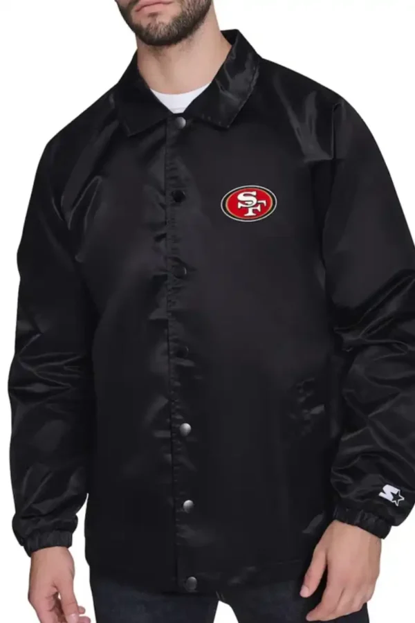 San Francisco 49ers Coaches Windbreaker Jacket