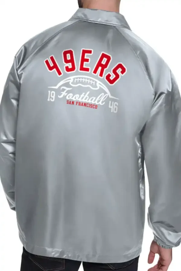 San Francisco 49ers Coaches Windbreaker Jacket