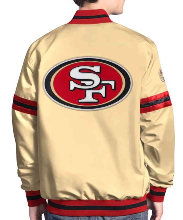 San Francisco 49ers Scout Varsity Satin Jacket