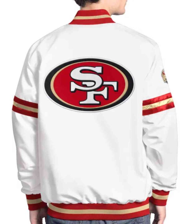 San Francisco 49ers Scout Varsity Satin Jacket