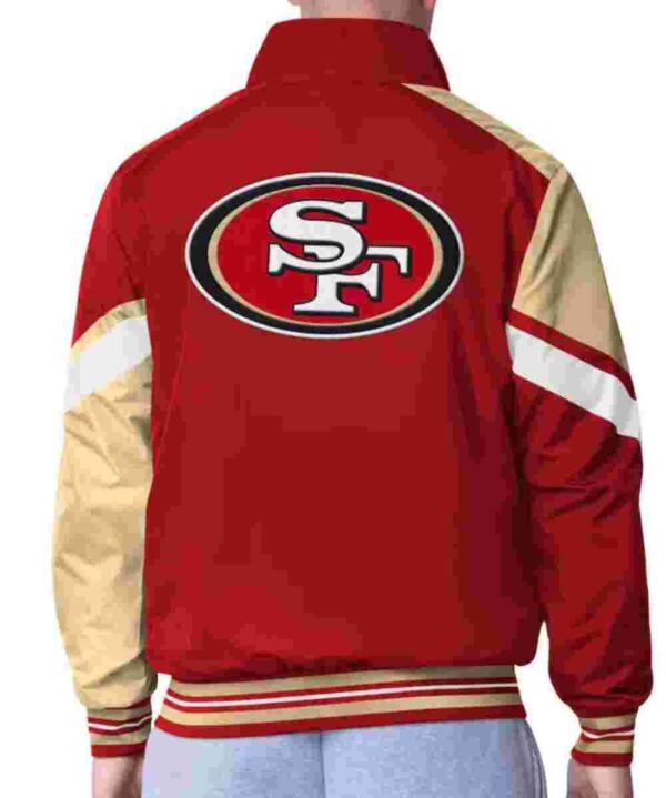 San Francisco 49ers Strong Arm Scarlet Full-Zip Jacket